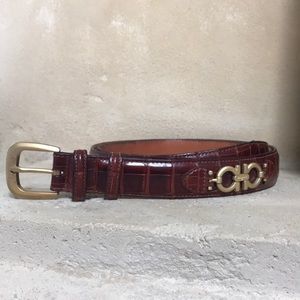 Salvatore Ferragamo Skin Leather belt 115 / 46